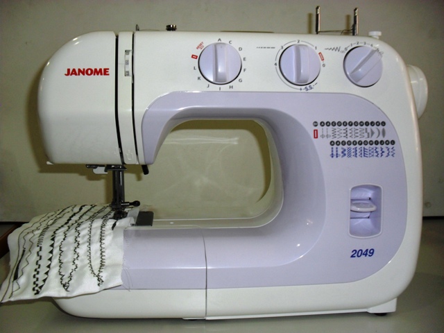 Maquina de coser janome 2049 caracteristicas