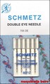 SCHMETZ AGUJA DE DOBLE OJO