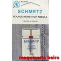 SCHMETZ AGUJA GEMELA HEMSTITCH